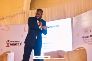 Osho Temitayo Michael At Ogbomoso Tech & Entrepreneurship Ignite